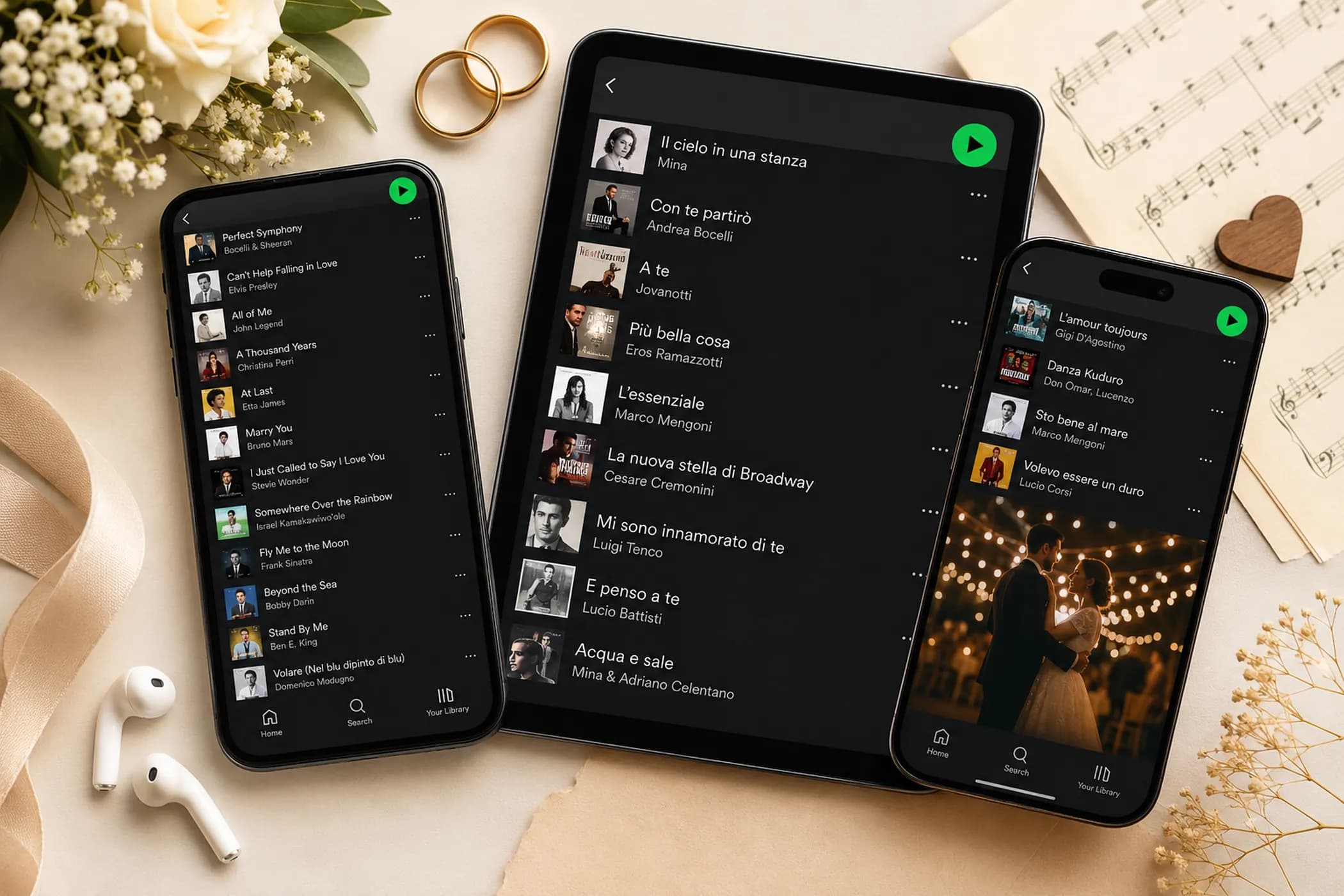 Top 100 canzoni più richieste ai matrimoni 2026